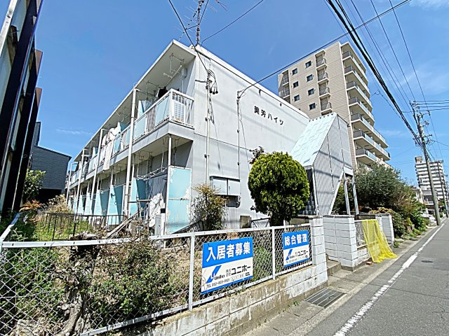 美芳ハイツの外観|２Ｆ建てのアパートタイプです♪
