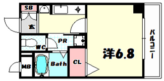 【間取り】 | プレサンス神戸みなと元町