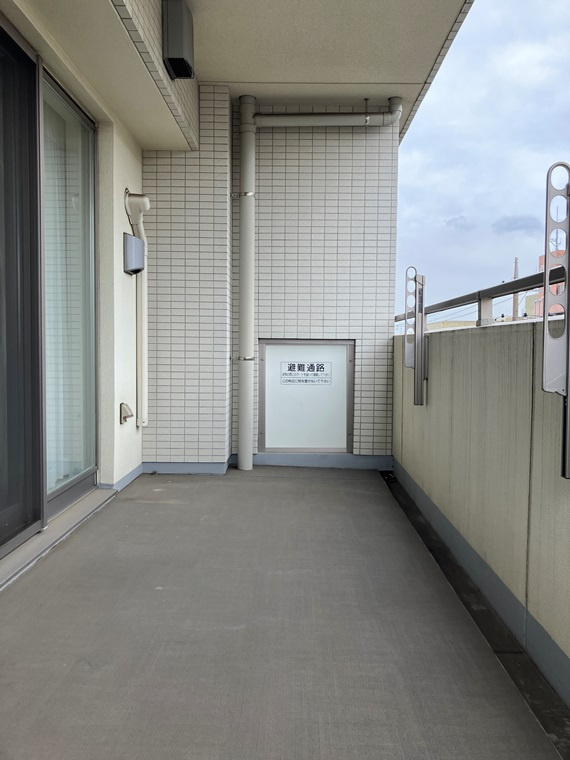 プラウド宮前平トレサージュのバルコニー