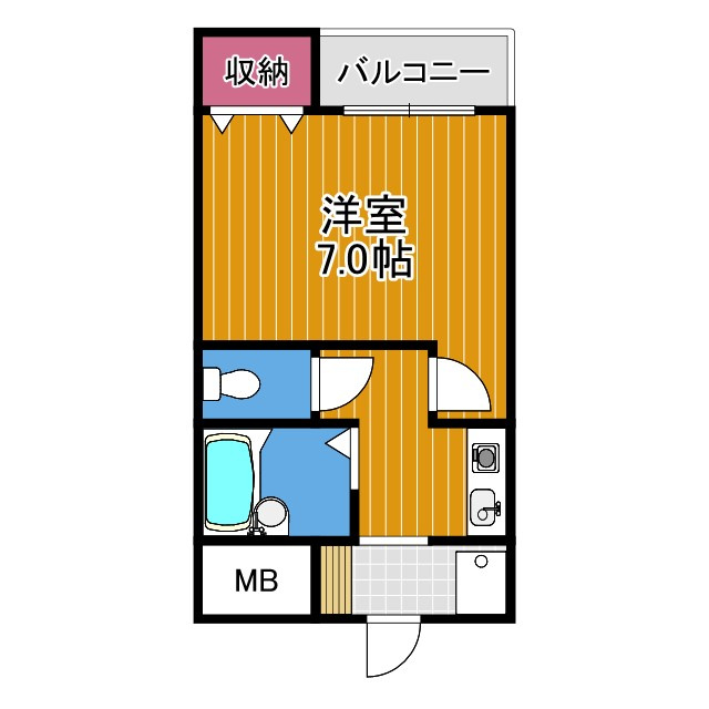ルミエールSの間取り