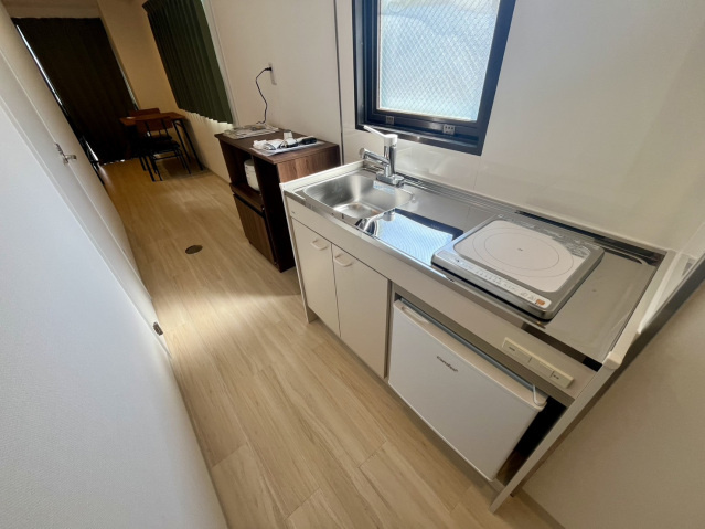 Regulus蟹屋のキッチン