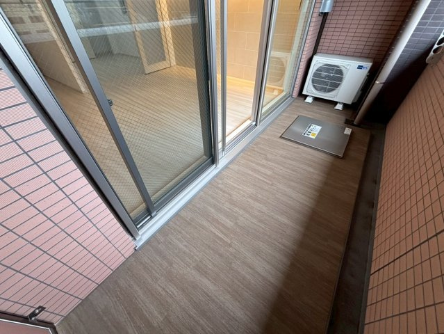 プレジオ西宮今津のバルコニー