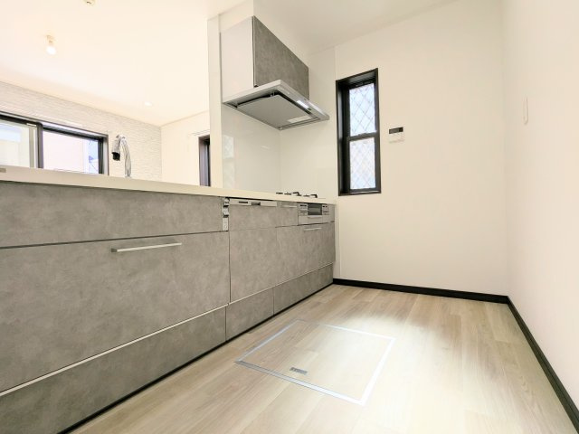葛飾区水元２丁目の戸建のキッチン|～食器洗浄乾燥機付のキッチン写真～