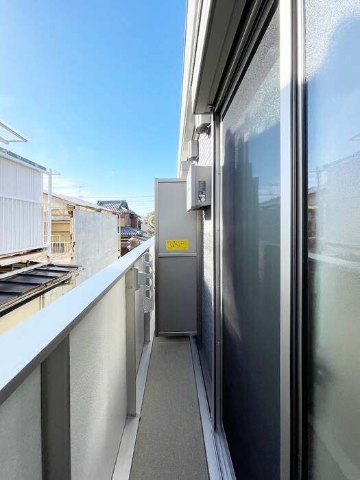 アヴァンス北小岩のバルコニー