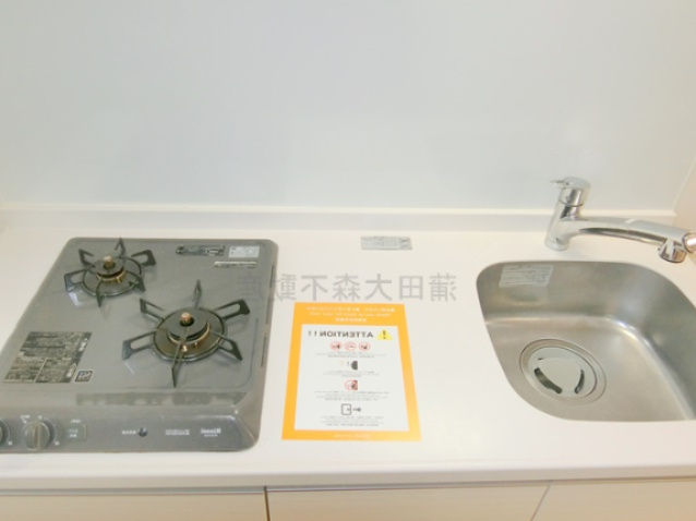 クレストラン蒲田のキッチン