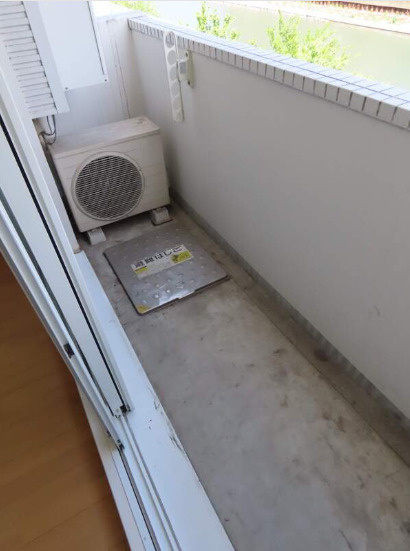 クレア錦糸町のバルコニー