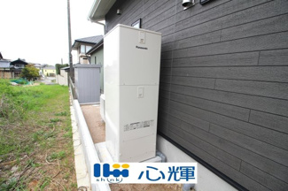 【設備】 | クレイドルガーデン山口市阿知須　第８（１号棟） | エコキュートです。