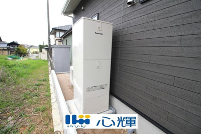 【設備】 | クレイドルガーデン山口市阿知須　第８（１号棟） | エコキュートです。