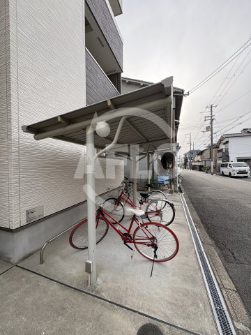 フジパレス天王寺東Ⅲ番館のその他共用部分|フジパレス天王寺東Ⅲ番館　自転車置き場