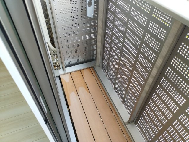 キキョウK.T／ツバキK.T　キキョウK.Tのバルコニー