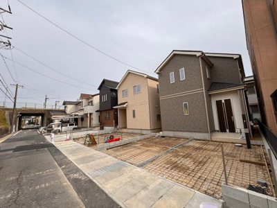 【前面道路含む現地写真】 | Heartful-Town守山区川北町2期全2棟【仲介手数料無料　白沢小　守山北中】 | 今すぐのご案内可能です！→  0120-336-922　までお気軽にお問い合わせください。
