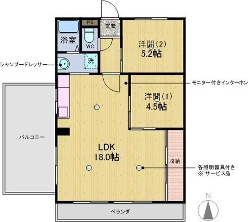 伊藤第二ビルの間取り