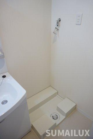 熊本市中央区上京塚町の賃貸マンションの洗面所