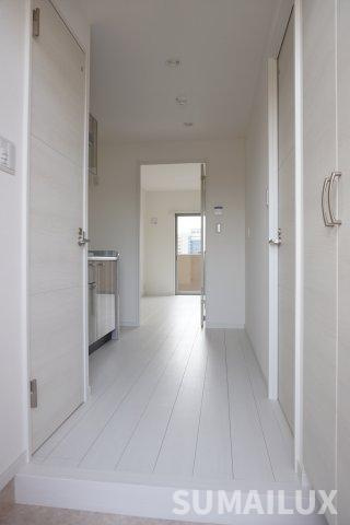 熊本市中央区上京塚町の賃貸マンションの玄関