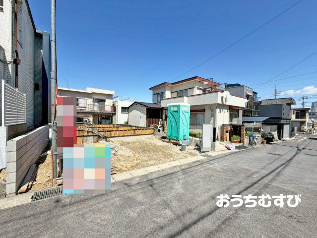 名東区猪子石11317①の前面道路含む現地写真