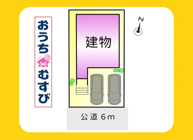 名東区猪子石11317①の区画図