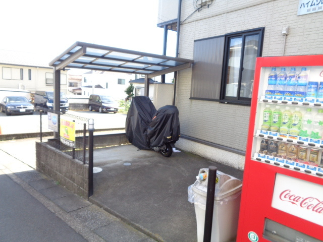 ソレイユのその他共用部分|屋根付き駐輪場
