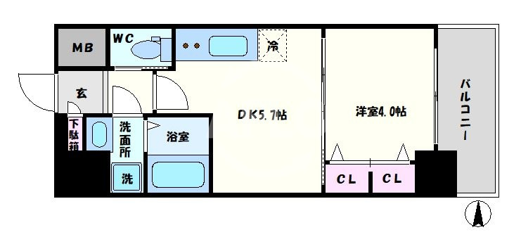 スプランディッド安土町の間取り|スプランディッド安土町　間取り