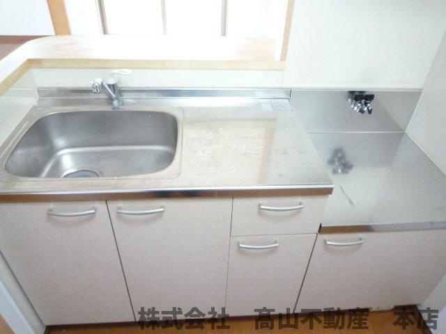 宗像市稲元１丁目の賃貸マンションのキッチン