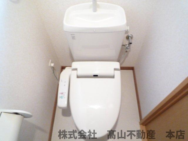 宗像市稲元１丁目の賃貸マンションのトイレ