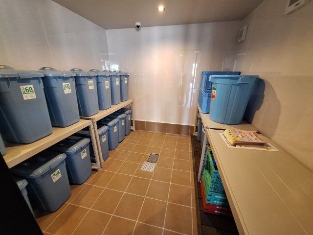 ＶＥＳＴＡのその他共用部分|24時間ゴミ出し可能なゴミ保管庫！