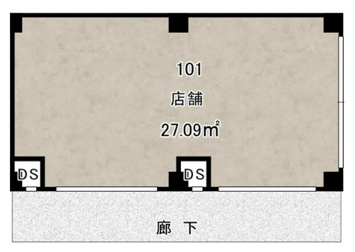 （仮）さきぞう室町鯉山町の間取り