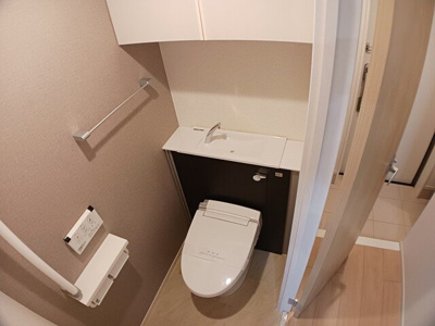 【トイレ】 | ＴＯＲＡＺ　ＨＩＬＬ | 清潔感のあるトイレです