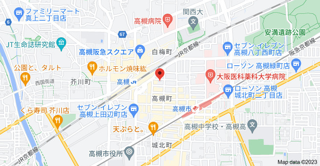 ロジュマン高槻の地図