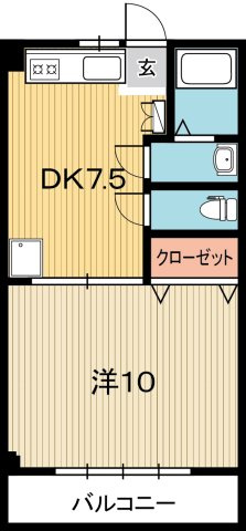 シルキーハイツの間取り