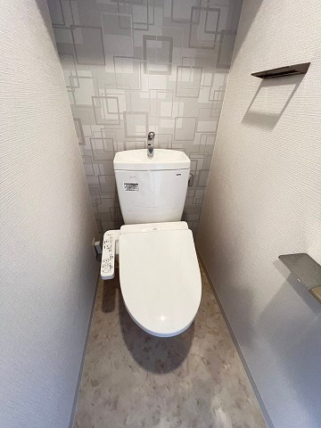 エスリード大阪デュアルゲートのトイレ|トイレです