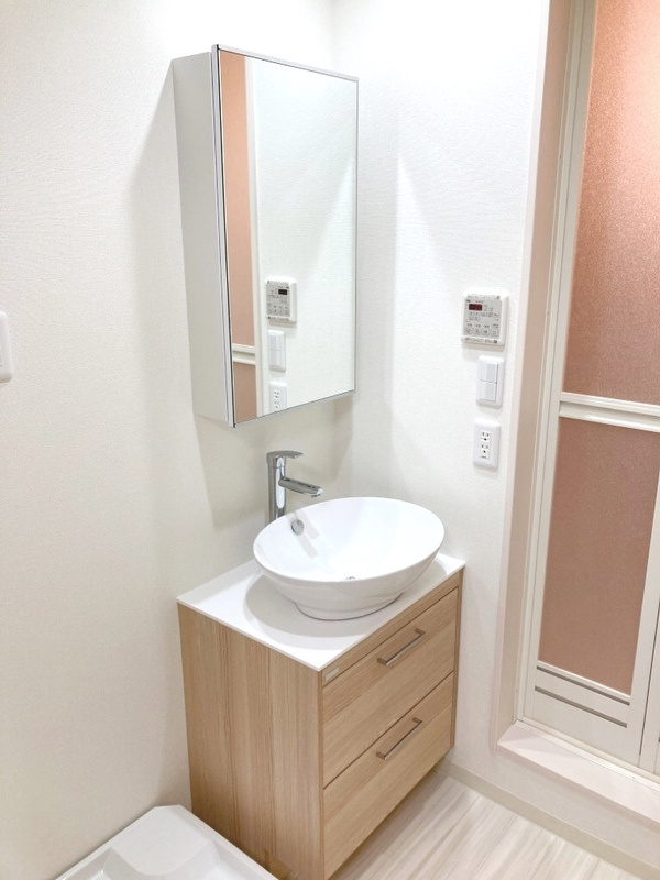 フジパレスあびこ駅東Ⅱ番館の独立洗面台|フジパレスあびこ駅東Ⅱ番館　独立洗面台