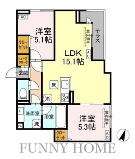 【間取り】 | セレスティア船橋Ⅱ