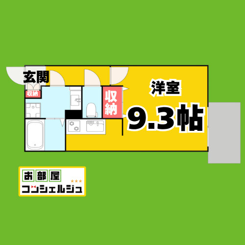 Branche金山の間取り