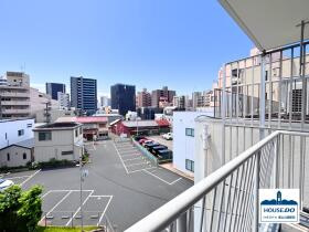 ペット可！3階・南向・4LDK！三井東別院ハイツの展望|3階バルコニーからの景色です。
