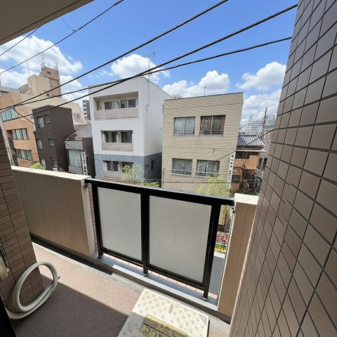 モナーク根岸のバルコニー