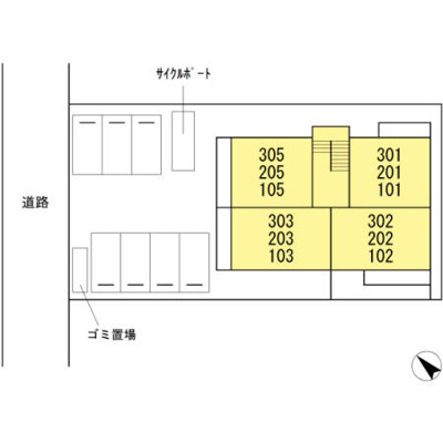 【区画図】 | D-room博多駅南