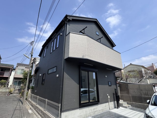 葛飾区西水元２丁目新築戸建【幸田小学校：9分】の外観|完成済み内覧可能です！！