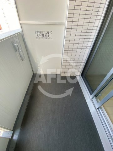 スワンズシティ心斎橋アネーロのバルコニー|スワンズシティ心斎橋アネーロ　バルコニー