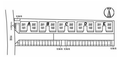 【区画図】 | トワアムール A棟