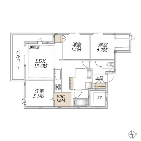 ＶＥＳＴＡの間取り