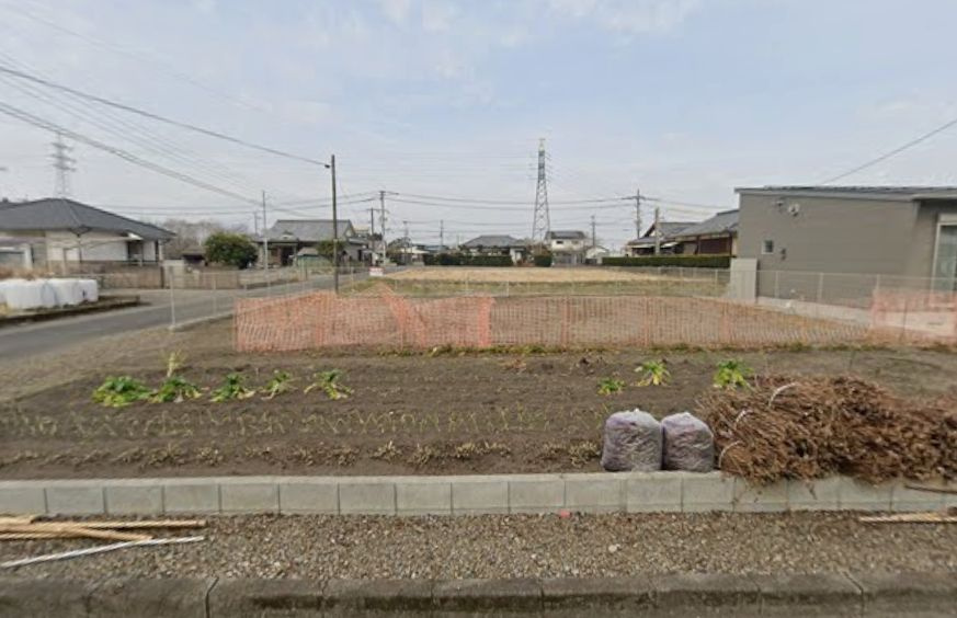 都城市上水流町の売地の外観