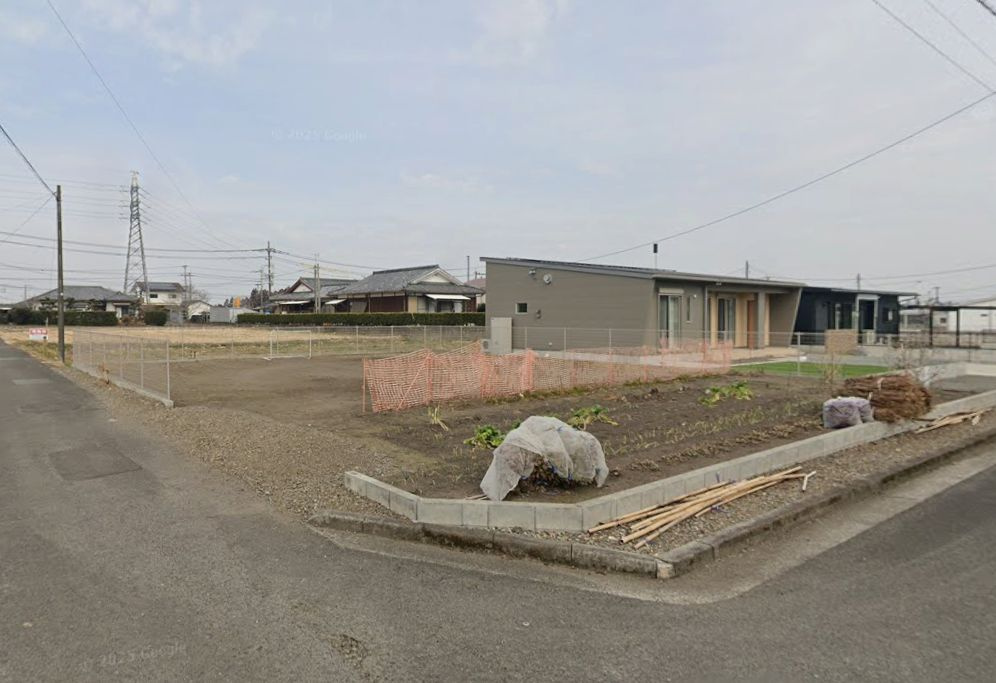 都城市上水流町の売地の外観