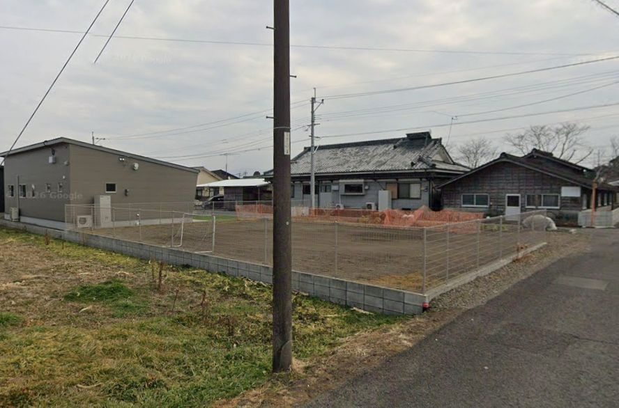 都城市上水流町の売地の外観