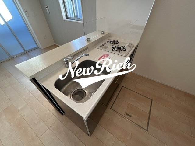 高崎市大八木町のアパートのキッチン