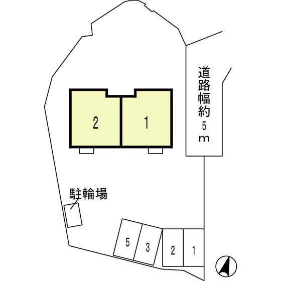 フリートコートの区画図