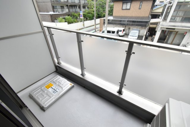 プラチナコート西宮のバルコニー