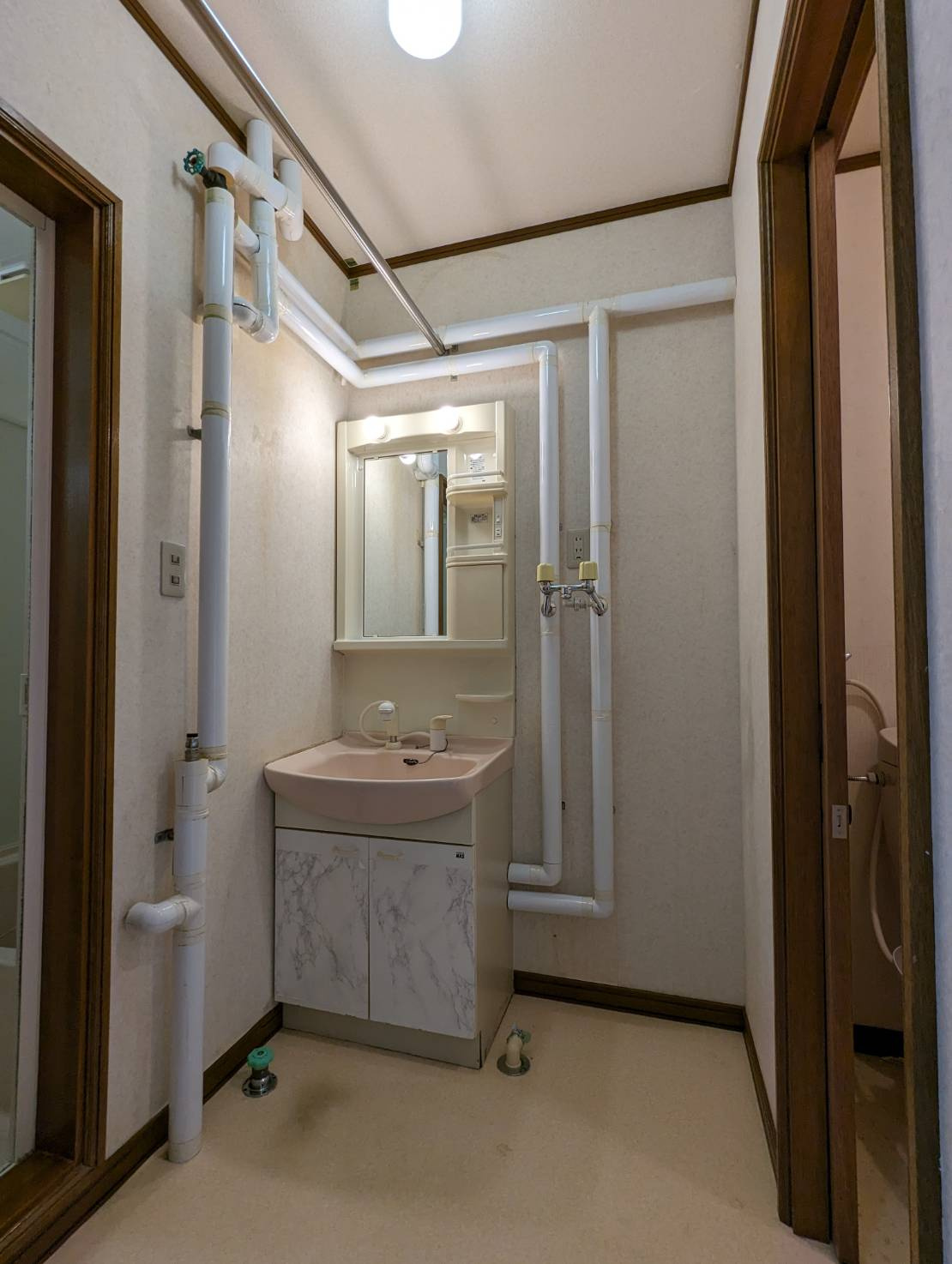 heightsフランボワーズの洗面所