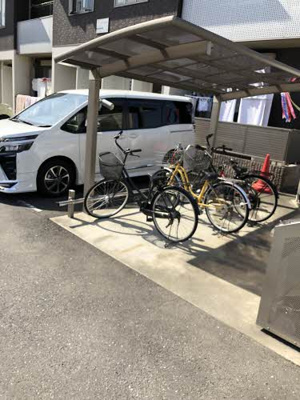 【その他共用部分】 | ノアール | 屋根付き駐輪場