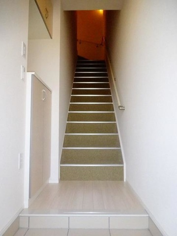 ＮＦコーポ1号館の玄関