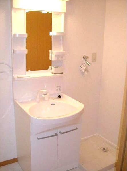 ハニーガーデンの洗面所